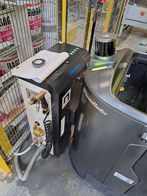 Robot Cleanobot sur un site a fort trafic 3