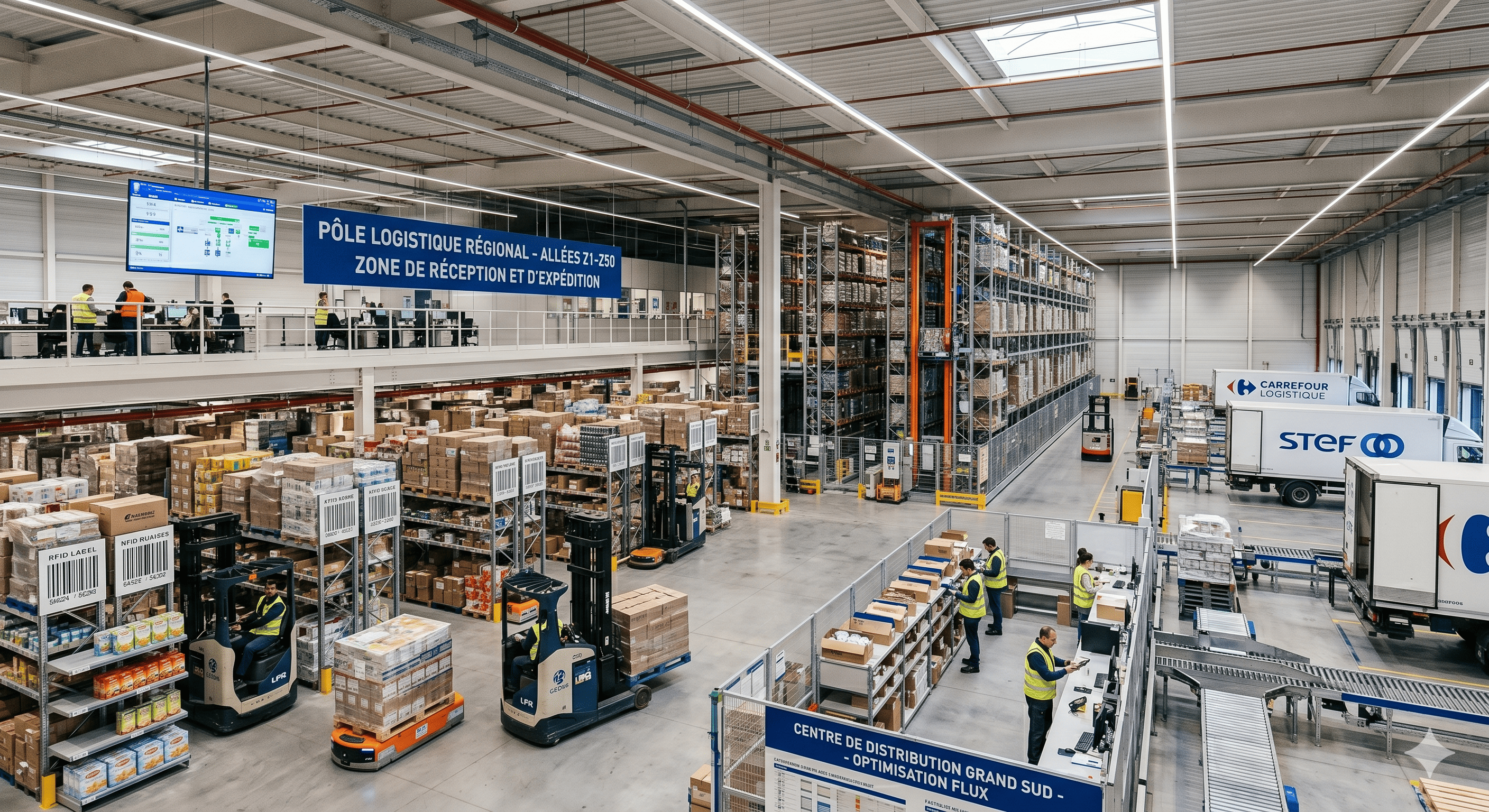 Entrepôt logistique
