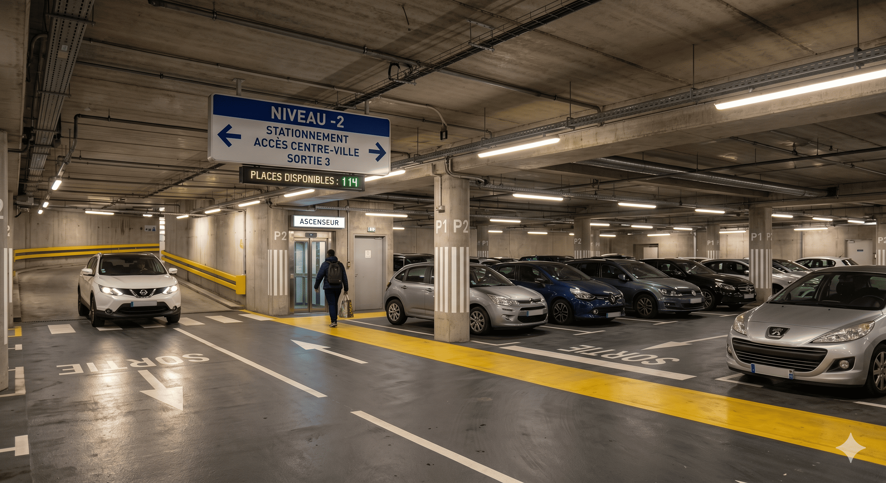 Parking couvert