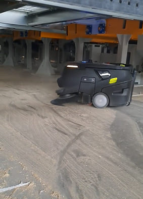 Robot Cleanobot sur un site a fort trafic 2